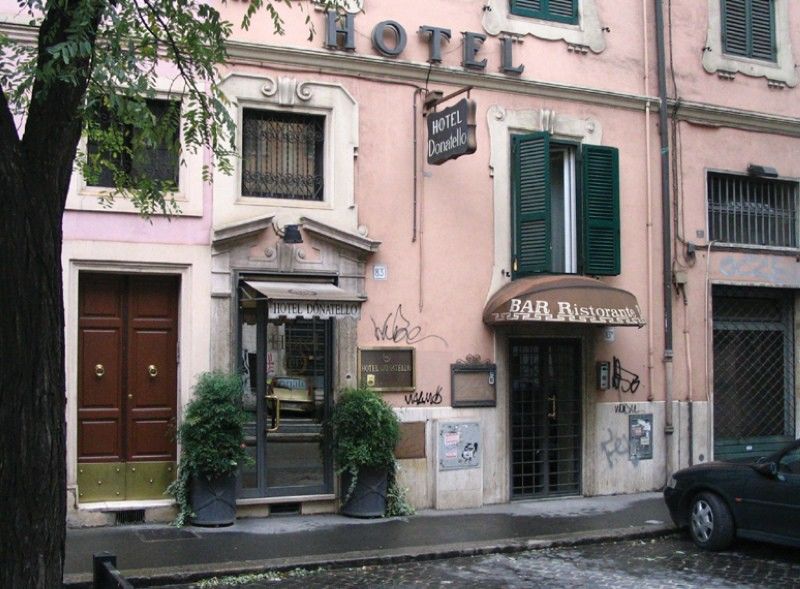 Hotel Donatello Рим Экстерьер фото